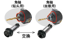 1 个角度头本体,可进行钻孔攻牙加工